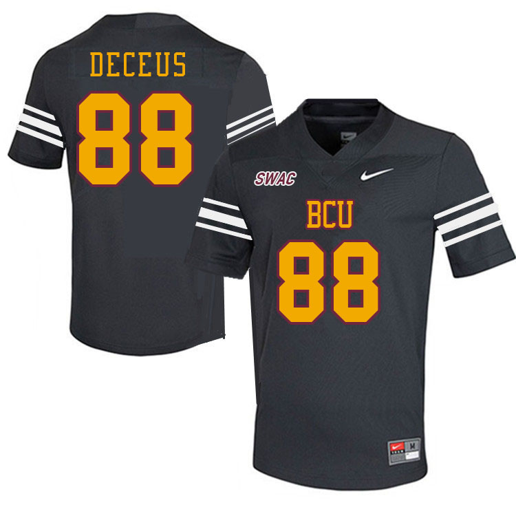 Men-Youth #88 Kevin Deceus Bethune-Cookman Wildcats 2023 College Football Jerseys Stitched-Charcoal